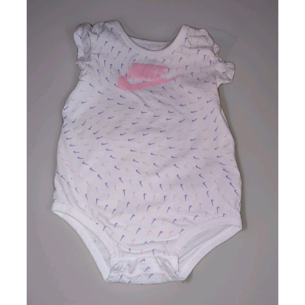 Baby Girl Clothes‎ Nike 24 mo Purple & Pink Bodysuit Jumper One Piece Romper